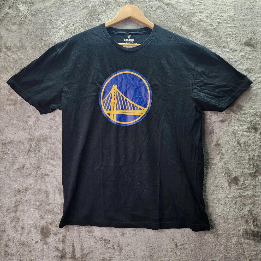 Golden State Warriors Stephen Curry 30 Black T-Shirt Fanatics Nba Team Tee